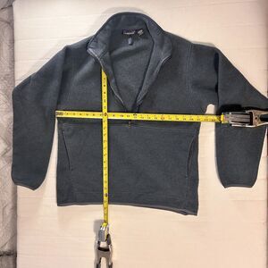 Vintage 2002 Patagonia Synchilla 1/4 Zip Fleece Pullover Blue Grey Men's M